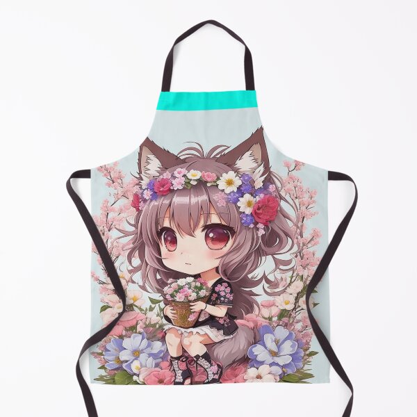 Item preview, Wolf With Flowers Girls designed and sold by Angelle55.