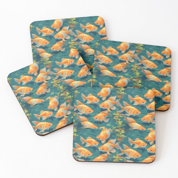 Item preview, Gold Fish In A Pond designed and sold by RhondaLily.