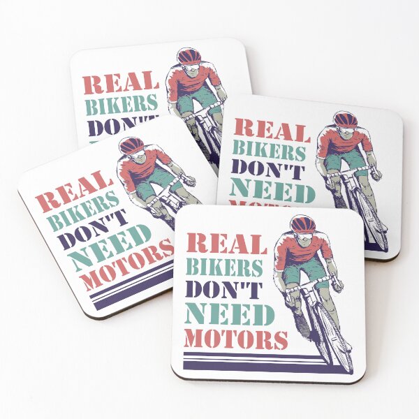 Item preview, Real bikers don't need motors, Anti E-Bike designed and sold by HandicraftArt.