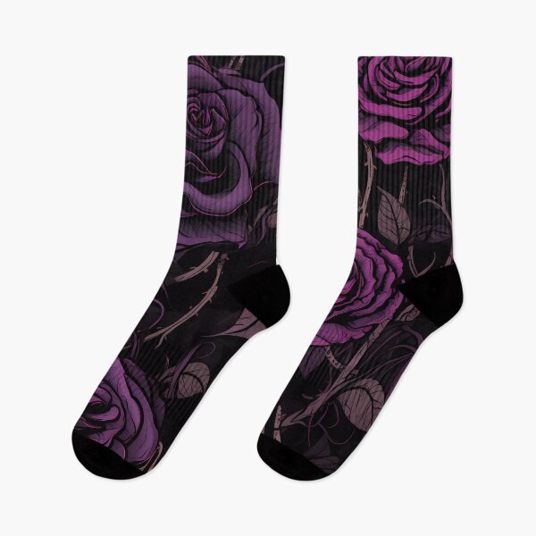 Item preview, Shades of Purple Rose and Thorn - Gothic Inspired designed and sold by Nosy is Everything.