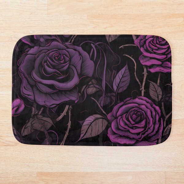 Item preview, Shades of Purple Rose and Thorn - Gothic Inspired designed and sold by Nosy is Everything.