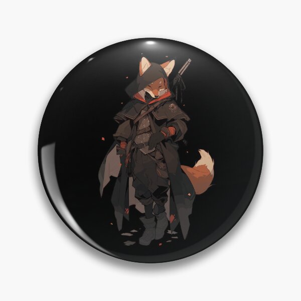 Item preview, Cute Fox Rogue - Graphic For Dungeons and Dragons Fans, Kids and Adults designed and sold by Dungeon-Heaven.