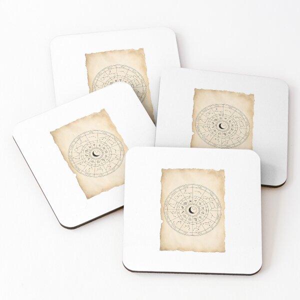 Item preview, wheel of zodiac and astrological signs designed and sold by oliviamary02.