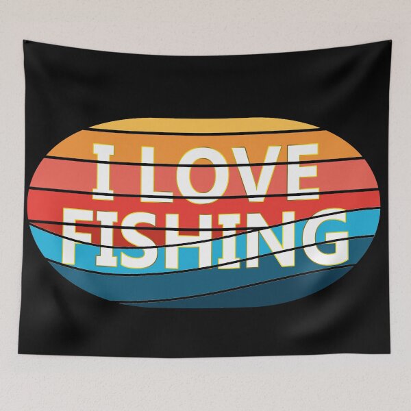 Item preview, i love fishing designed and sold by printstars.