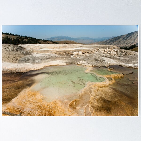 Item preview, Mammoth Hot Springs  designed and sold by ChaseTheAlpine.