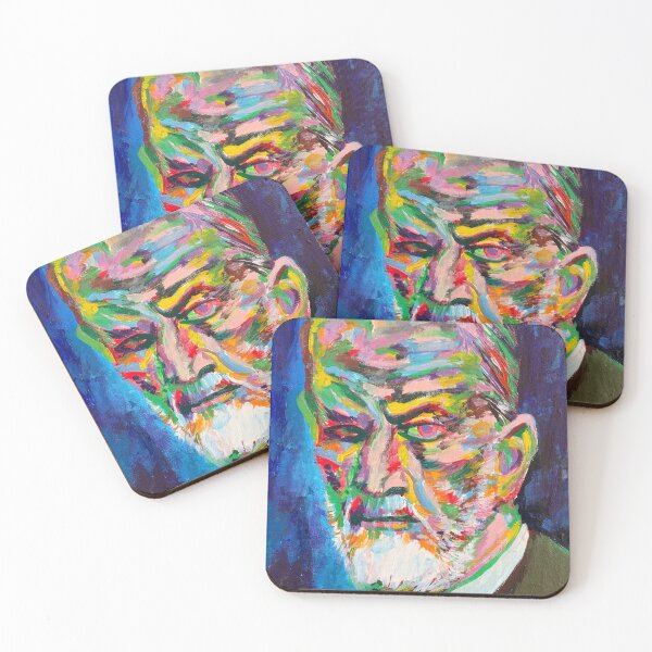 Item preview, SIGMUND FREUD acrylic portrait .4 designed and sold by lautir.