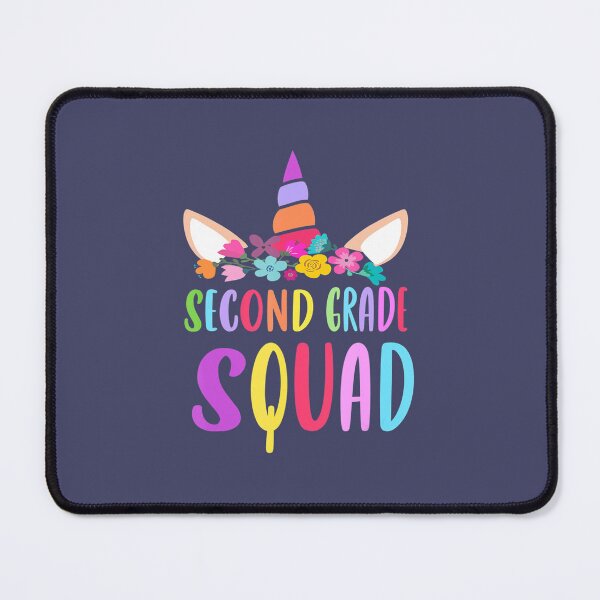 Item preview, Second Grade Squad Unicorn Rainbow Color Back To School 	  	 designed and sold by oberezngnl51.