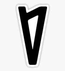 Lauv "V" Logo Sticker