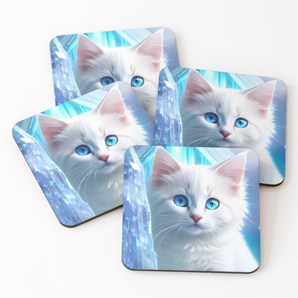 Item preview, Twin kittens Lio and the magical ice portal designed and sold by YuniaMiyu.