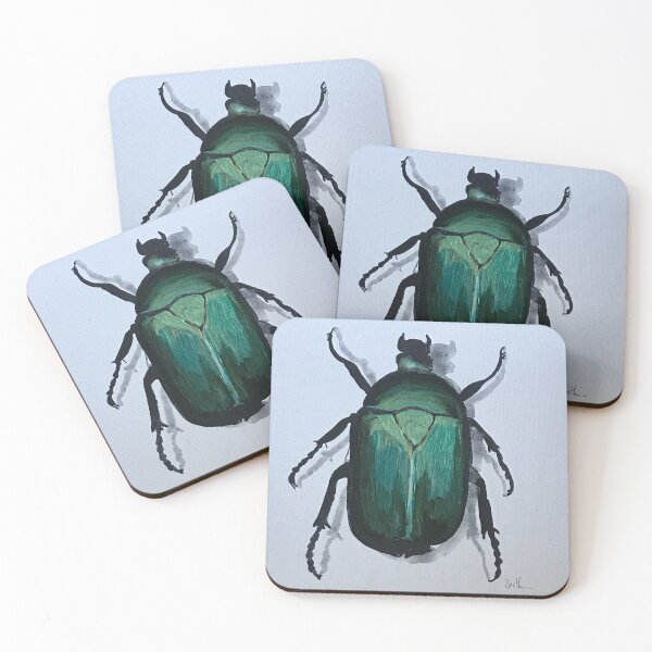 Item preview, Iridescent Beetle designed and sold by H2oColorgirl.