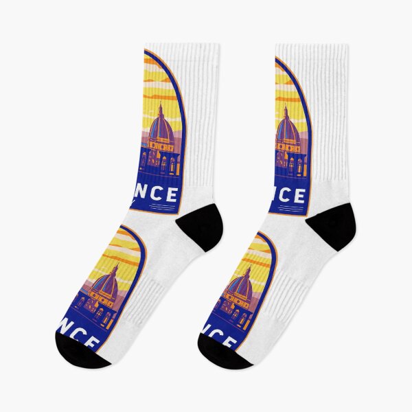 Item preview, Florence Italy Travel Art Emblem designed and sold by KrisSidDesigns.