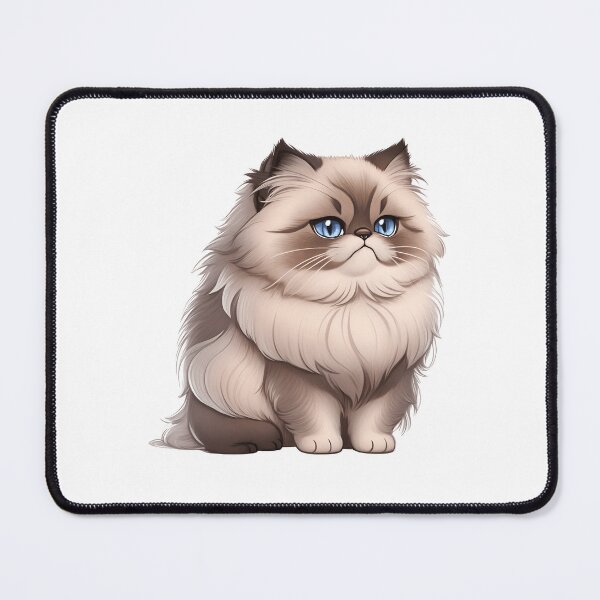 Item preview, Fluffy Himalayan Cat – Cute Pet Lover designed and sold by RetroPrism.