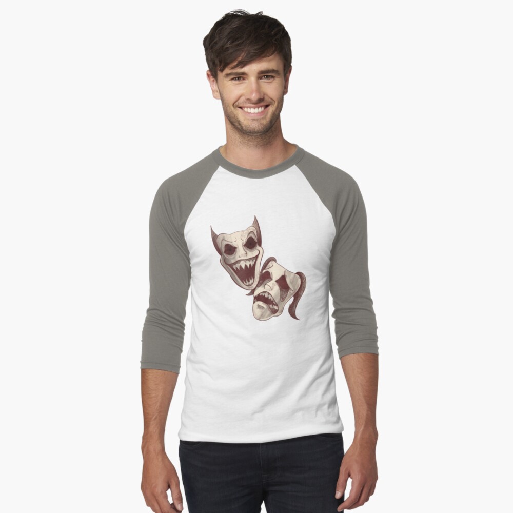 Item preview, Baseball ¾ Sleeve T-Shirt designed and sold by D00dleDucky.