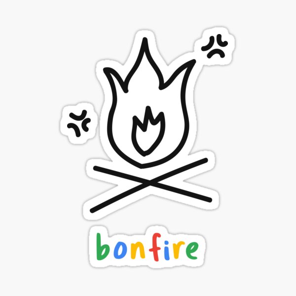 Bonfire Sticker