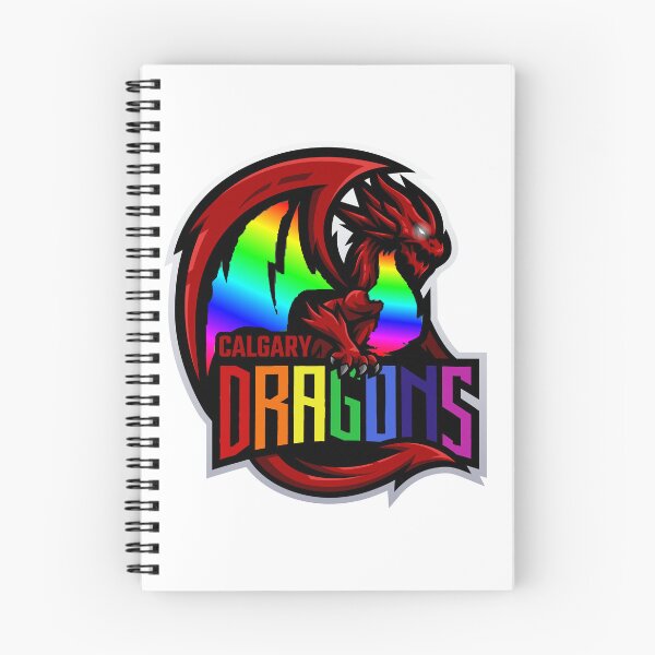 Item preview, Calgary Dragons Pride Logo designed and sold by SHL-Hockey.