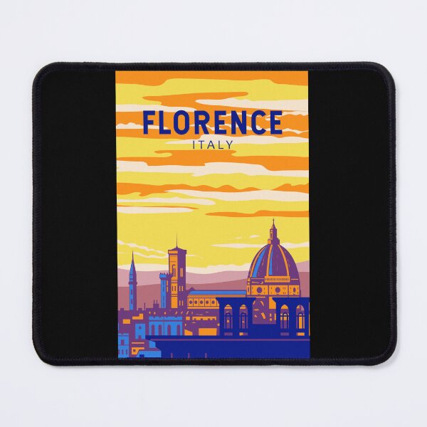 Item preview, Florence Italy Travel Art Vintage designed and sold by KrisSidDesigns.