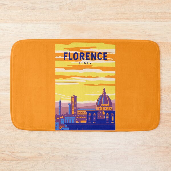 Item preview, Florence Italy Travel Art Vintage designed and sold by KrisSidDesigns.