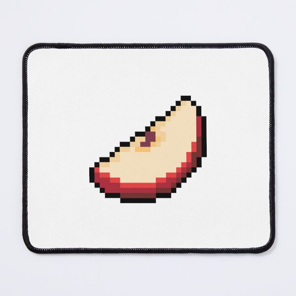 Item preview, Pixel Apple Slice - pixel food art designed and sold by LittleFoodShop.