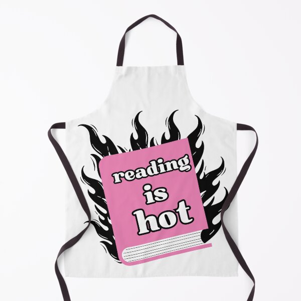 Item preview, Reading is hot - hot book designed and sold by Stuffspot.