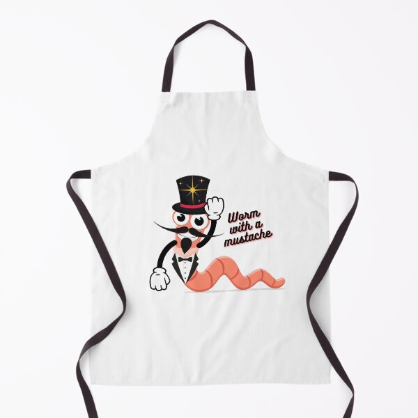 Item preview, Worm with a Mustache in a Tuxedo and a Top Hat designed and sold by GorinART.