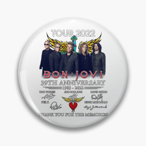 Item preview, Jovi 39th Anniversary 1993-2022 Signatures Thank You Memories    designed and sold by CuteCanvasBax.