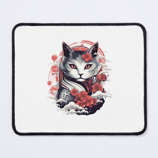 Item preview, Cat geisha Nekomata designed and sold by Rosaliartbook.