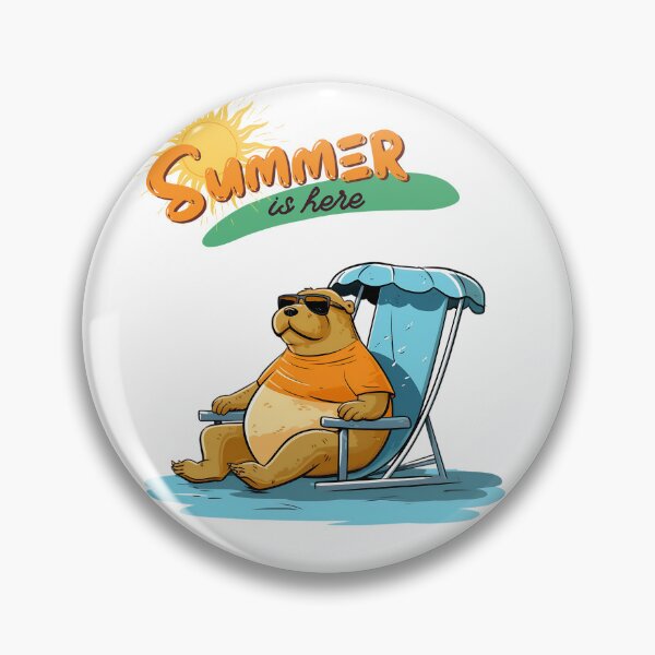 Item preview, Funny Summer Is Here Graphic designed and sold by MTJ-Mushrooms.