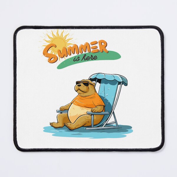 Item preview, Funny Summer Is Here Graphic designed and sold by MTJ-Mushrooms.
