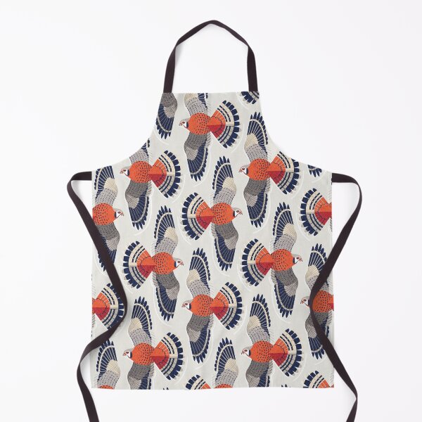 Item preview, American kestrel // beige background martini brown beige and orange sparrow hawk falcon flying bird of prey designed and sold by SelmaCardoso.