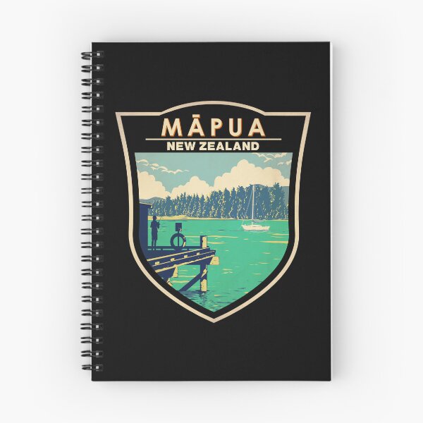 Item preview, Mapua New Zealand Travel Badge designed and sold by KrisSidDesigns.