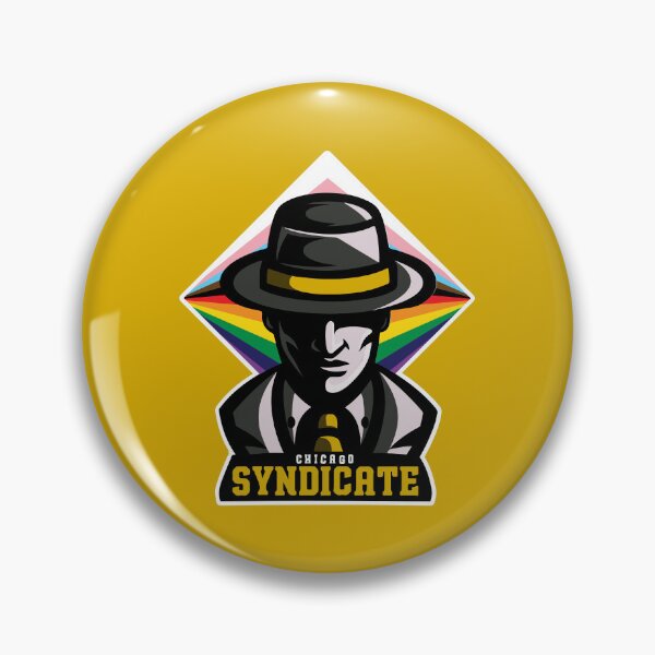 Aperçu de l'œuvre Logo de la fierté du syndicat de Chicago créée et vendue par SHL-Hockey.