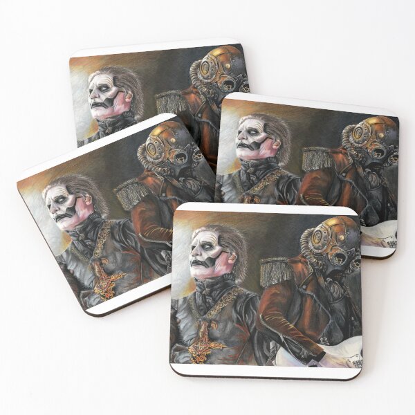 Item preview, Hand drawn composition of Papa Emeritus IV and Ghoul Sodo designed and sold by DoctorZero.