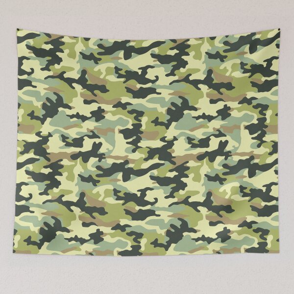 Item preview, Cool Custom Color Woodland Style Camo Texture - Repeating Tiled Camouflage Digital Wallpaper designed and sold by ChattanoogaTee.
