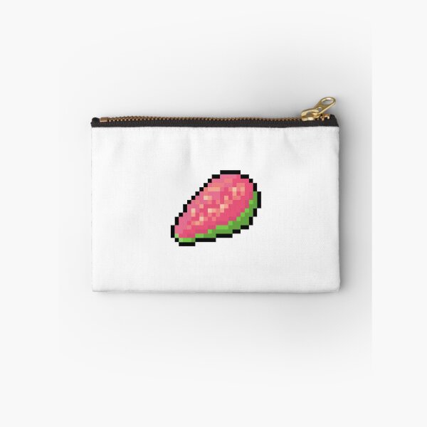 Item preview, Pixel Guava Slice - pixel food art designed and sold by LittleFoodShop.