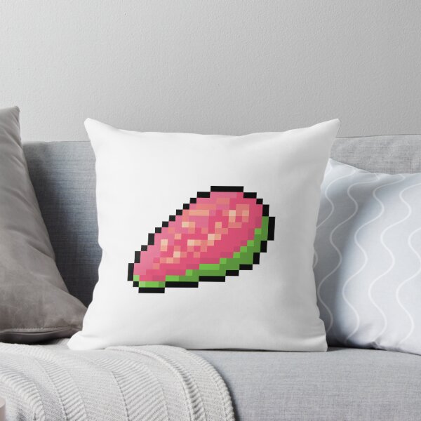 Item preview, Pixel Guava Slice - pixel food art designed and sold by LittleFoodShop.