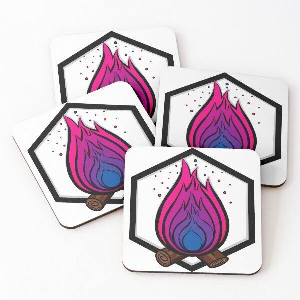 Item preview, bisexual campfire designed and sold by quirknwhimsy.