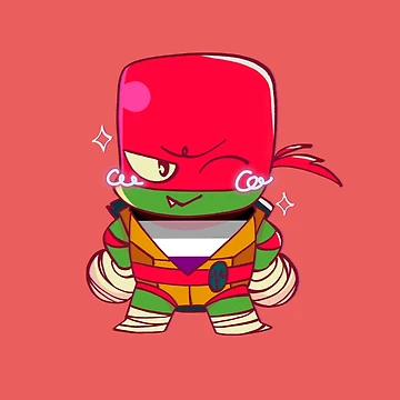 Artwork thumbnail, Asexual Raph by RoeExists