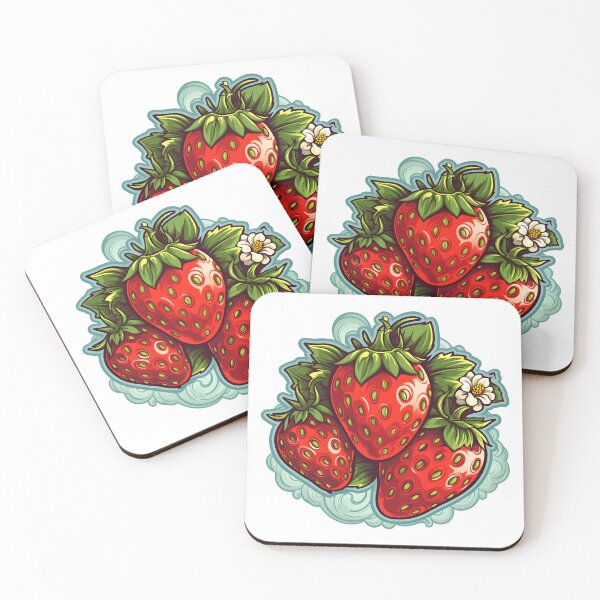 Item preview, Strawberries designed and sold by FreakishlyGood.