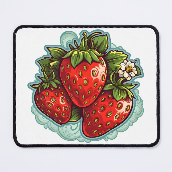 Item preview, Strawberries designed and sold by FreakishlyGood.
