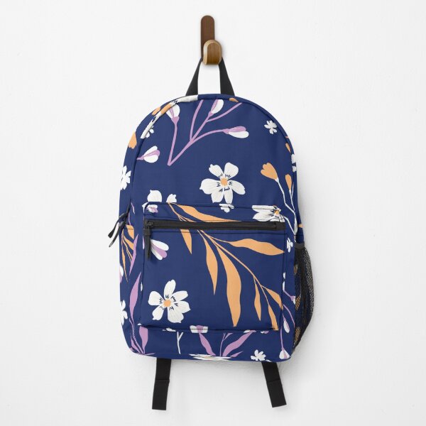 Item preview, Blue Purple Creative Spring Flowers Pattern designed and sold by azystyle.
