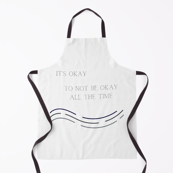 Item preview, It's Okay To Not Be Okay All The Time Mental Health Quote designed and sold by RueBennet.