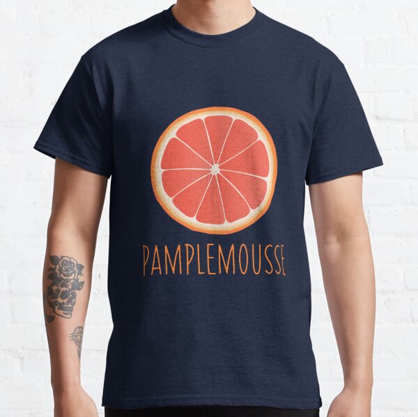 Item preview, Colorful Grapefruit - French text "Pamplemousse" designed and sold by Babush-kat.