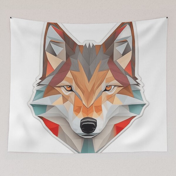 Artikelvorschau, Geometrischer Wolfsgeist entworfen und verkauft von SmiIing-121.