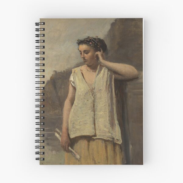 Item preview, The Muse; History | Camille Corot | 1865 French Art designed and sold by CJET.