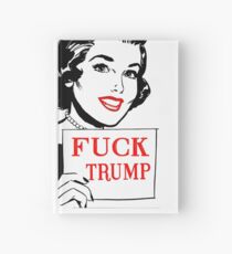 Fuck Trump - Retro Hardcover Journal
