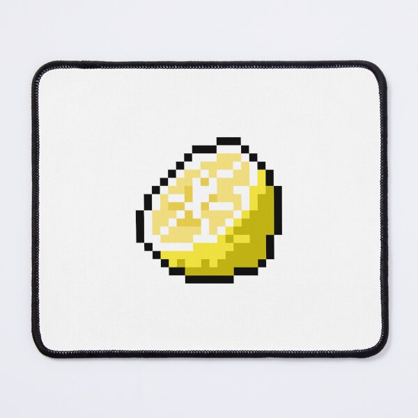 Item preview, Pixel Lemon Slice - pixel food art designed and sold by LittleFoodShop.