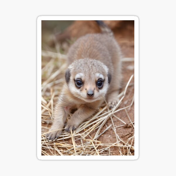 Item preview, Baby Meerkat designed and sold by Ospreywithafish.