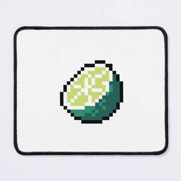 Item preview, Pixel Lime Slice - pixel food art designed and sold by LittleFoodShop.