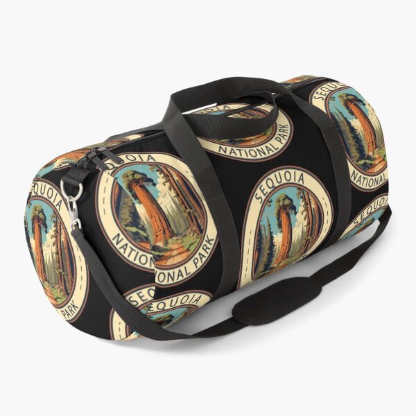 Item preview, Sequoia National Park Illustration Travel Art designed and sold by KrisSidDesigns.