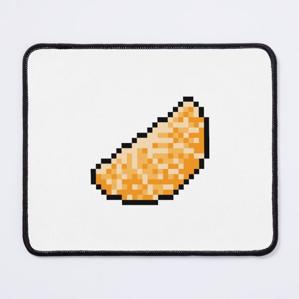 Item preview, Pixel Mandarin Slice - pixel food art designed and sold by LittleFoodShop.